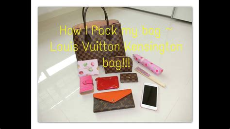 louis vuitton kensington bag youtube|Louis Vuitton Kensington: What Fits in my Bag .